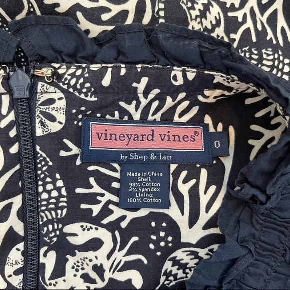 Vineyard Vines Ocean Life Sleeveless Sheath Dress - Picture 9 of 9